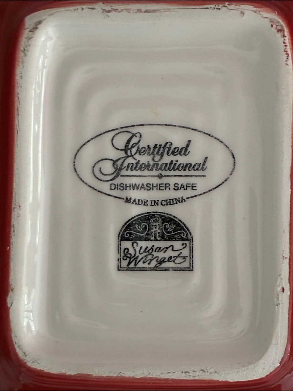 Susan Winget Certified International Sunflower Ceramic Divided Serving Tray